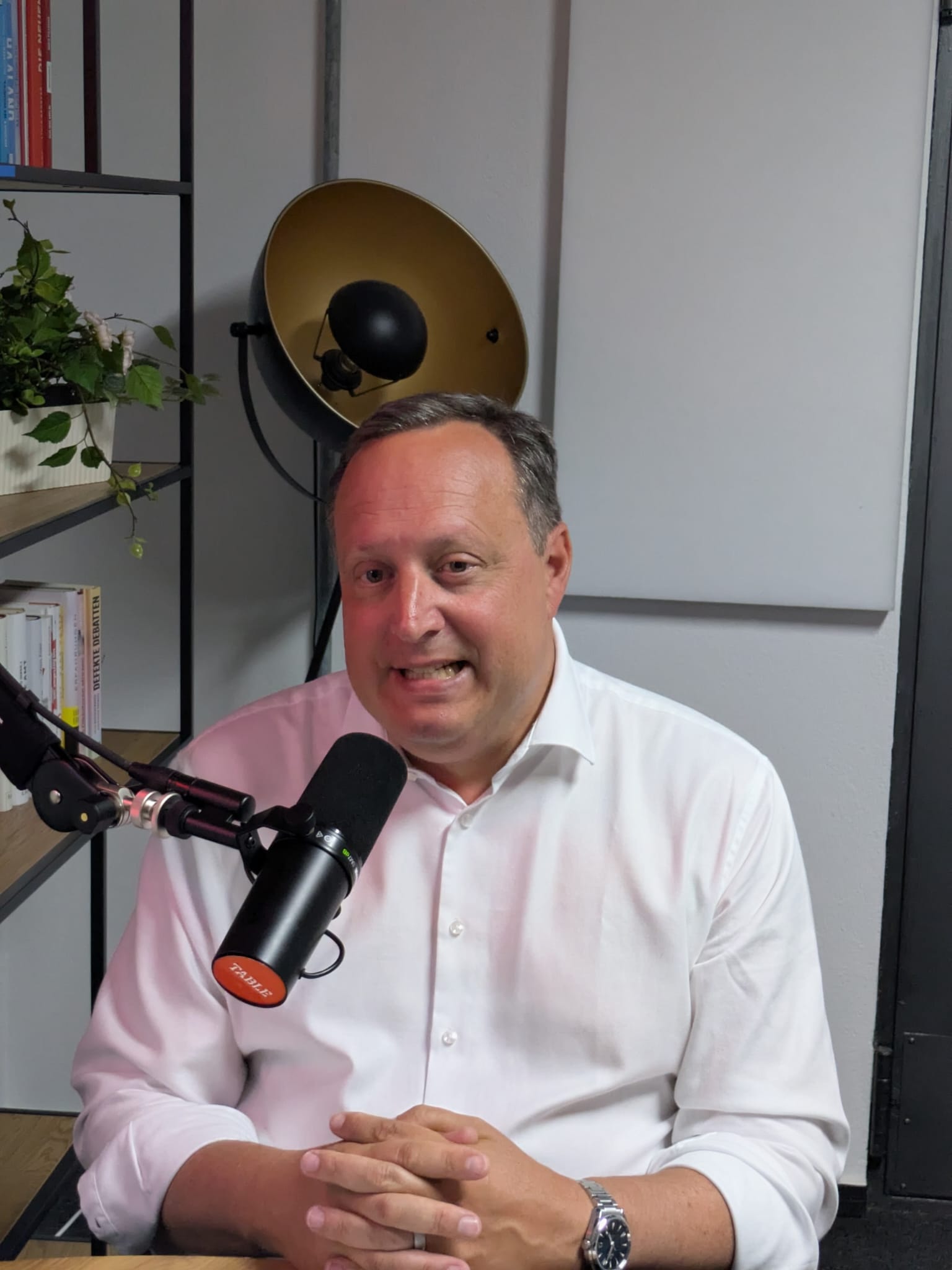Markus Haas, CEO von Telefónica Deutschland bei Table.Today