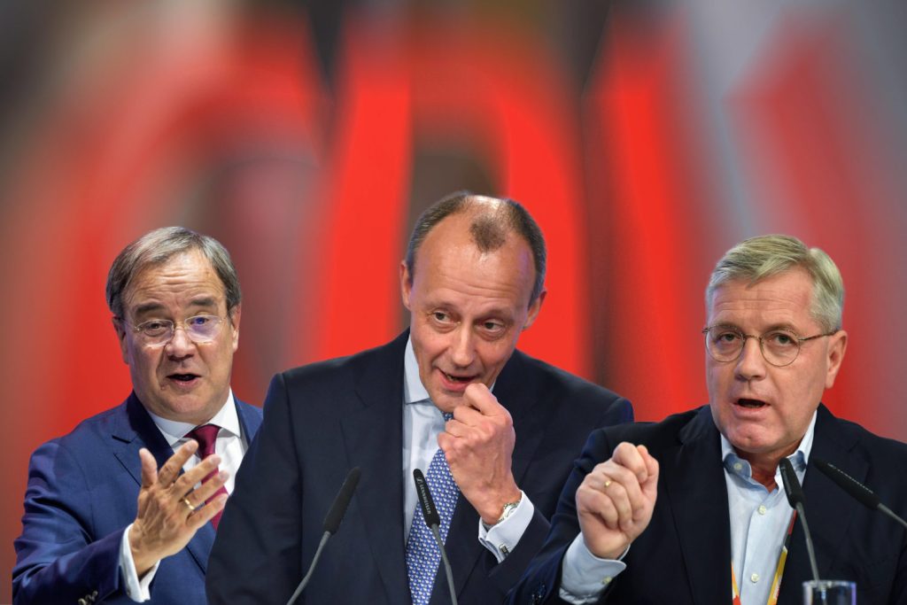 CDU-Kandidatencheck: Armin Laschet, Friedrich Merz, Norbert Röttgen