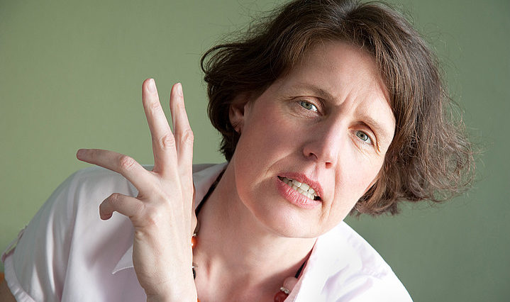 Man sieht Margit Wietzorrek: Sie will Bildungsreform 