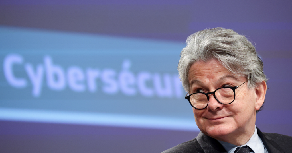 Thierry Breton ist seit 2019 EU-Binnenmarktkommissar.