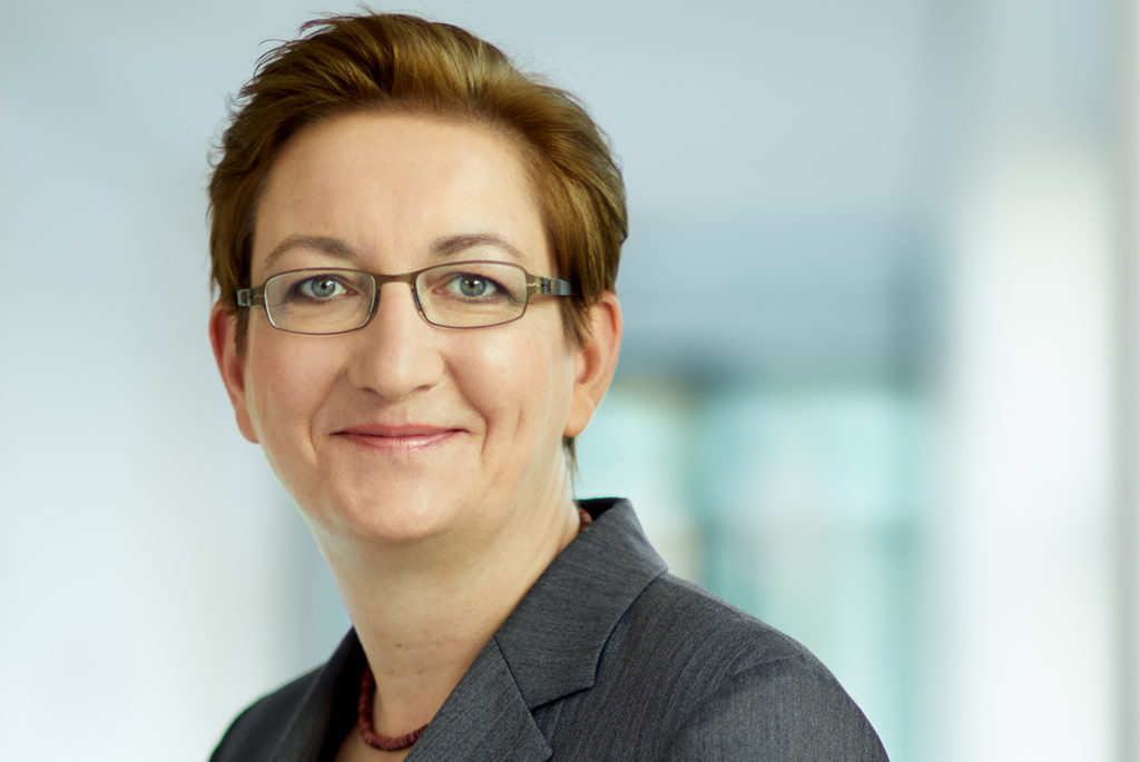 Man sieht Klara Geywitz: Anwärterin als Bildungsministerin