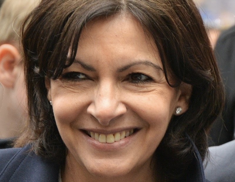 Anne Hidalgo ist seit 2014 Bürgermeisterin von Paris, sie will Macrons Nachfolgerin werden
