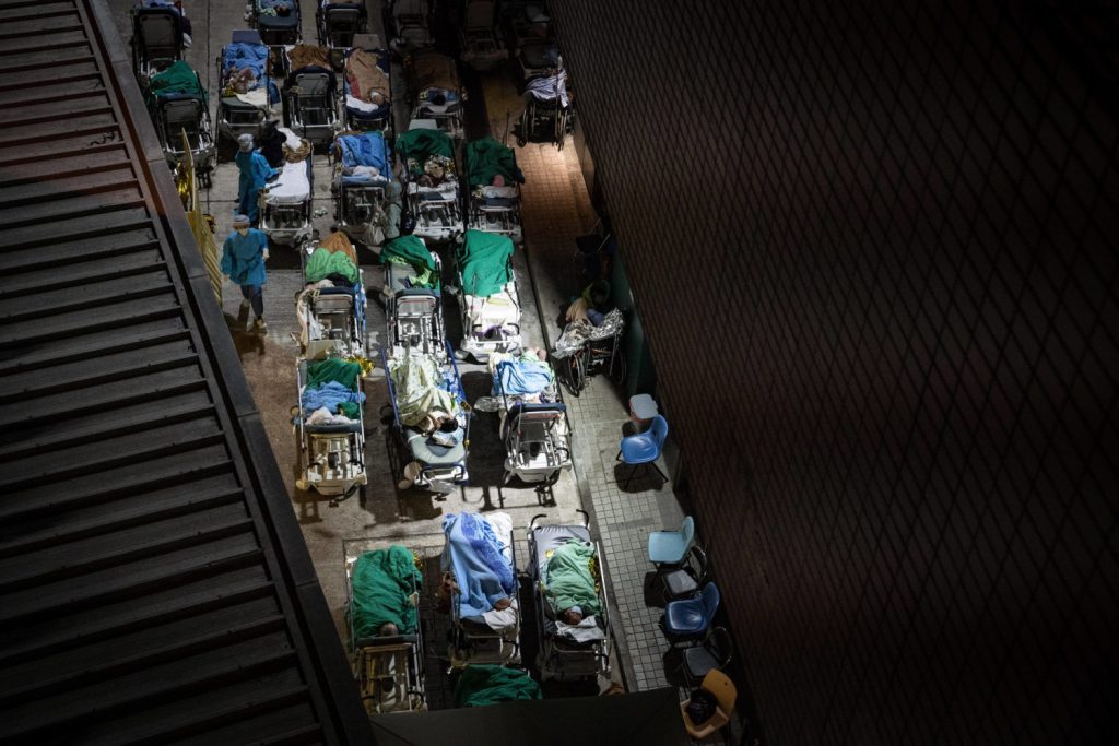 In Hongkong sollen Corona-Patienten in Hotels untergebracht werden.