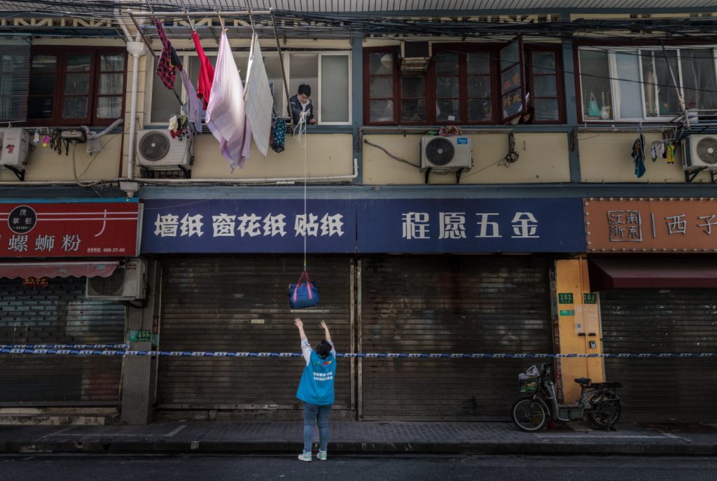 Lockdown in Shanghai: Lebensmittelversorgung ist ein Thema.