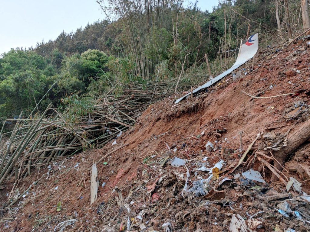 Flugzeugabsturz in Guangxi