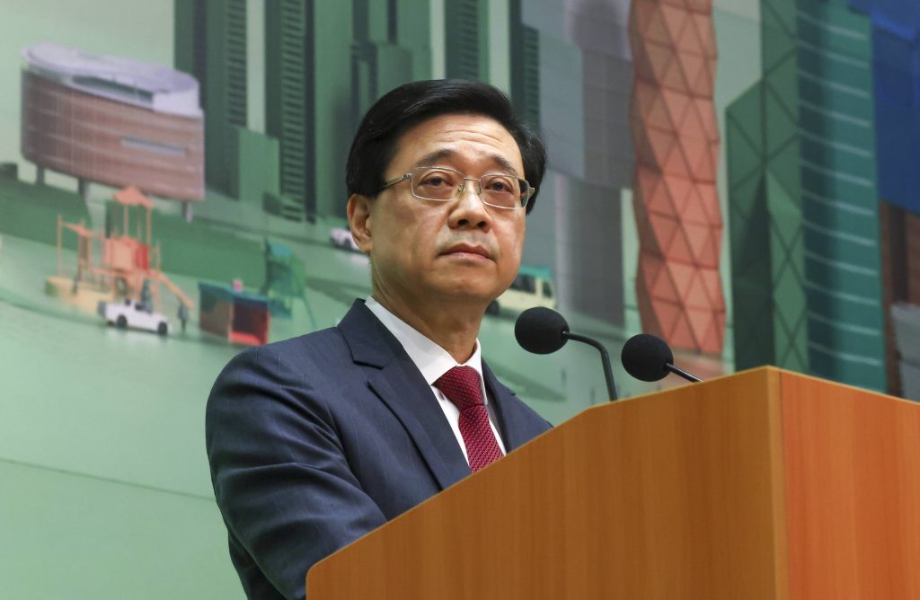 Wahlen in Hongkong: John Lee, 64, wird am Sonntag aller Voraussicht nach zum neuen Regierungschef in Hongkong gewählt