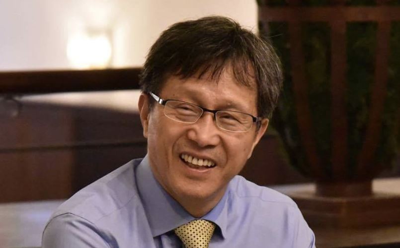 Shieh Jhy-wey, Taiwans Repräsentant in Deutschland über Chinas Militärmanöver und Taiwans Demokratie.