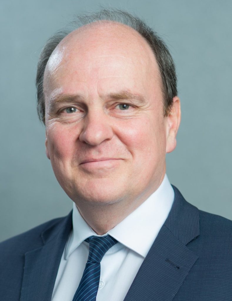 Mit intermodalem Güterverkehr kann die EU ihre Klimaziele erreichen: Zu sehen ist Ralf-Charley Schultze, Präsident  der International Union for Road-Rail Combined Transport (UIRR)