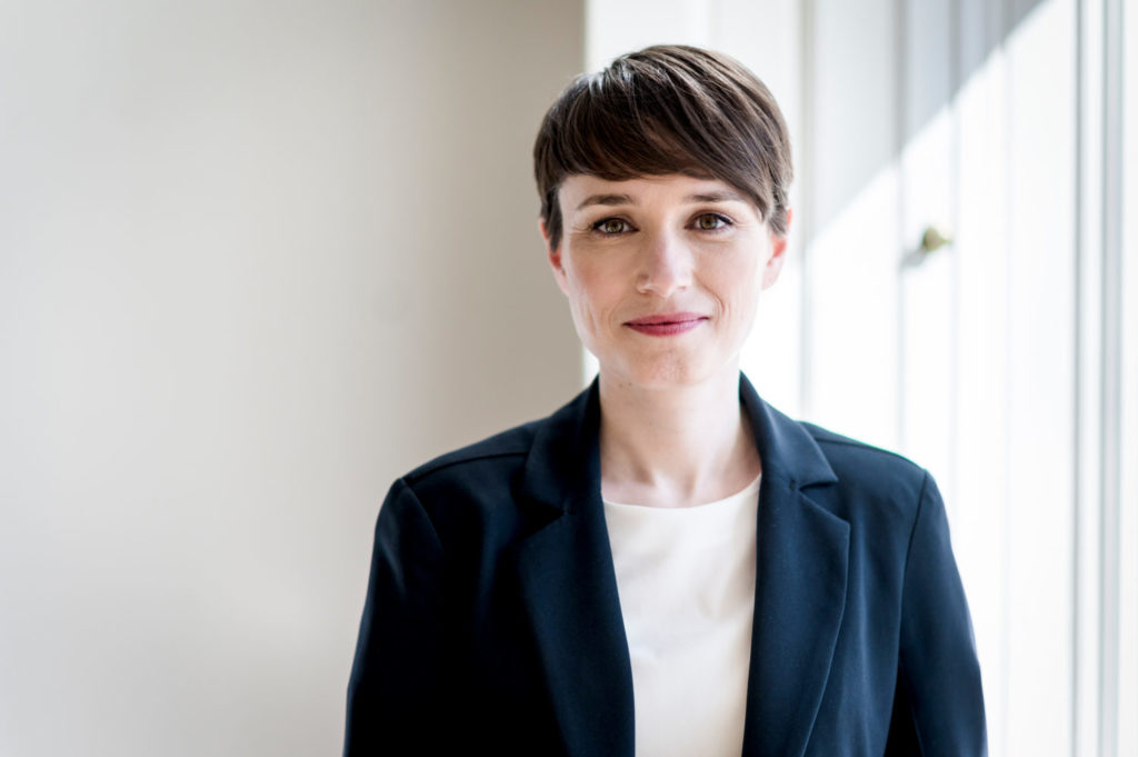Sigrid Maurer ist seit Januar 2020 Fraktionsvorsitzende der Grünen in Österreich. 