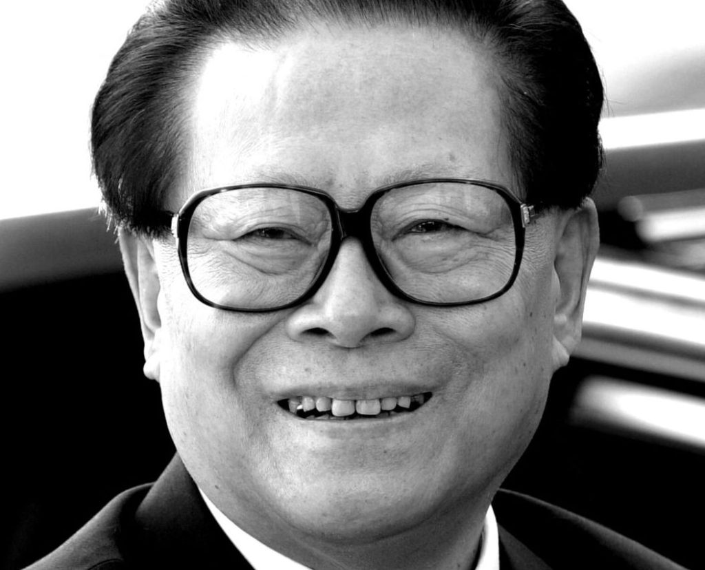 Ikonische Brille - Jiang Zemin.