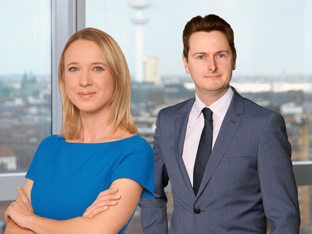 Stephanie Richter und Dr. Patrick Zurheide von Taylor Wessing