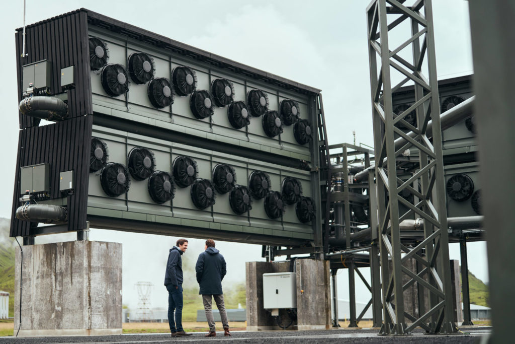 weltweit groesste Anlage zur direkten Abscheidung und Speicherung von CO2