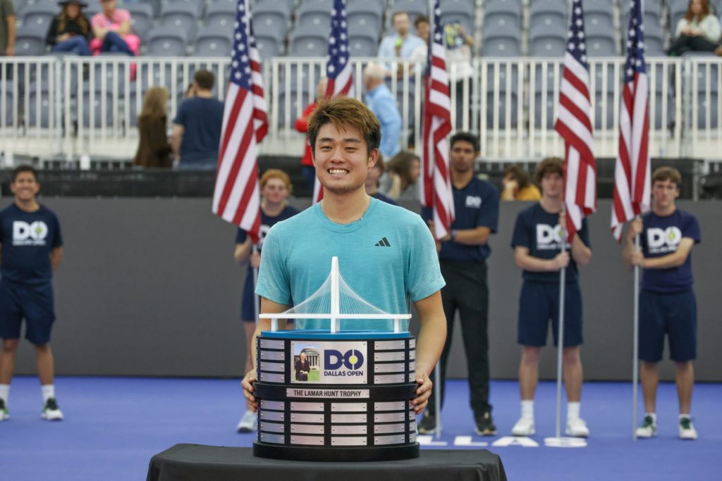 Chinas erster ATP-Turniersieger: Wu Yibing.