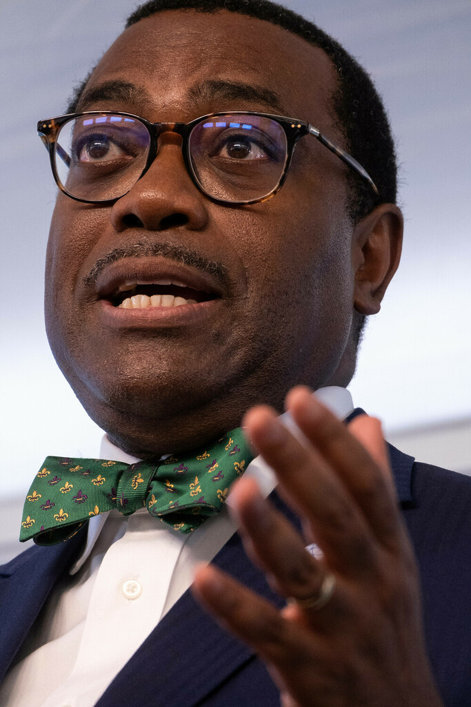 Akinwumi Adesina, Präsident der Afrikanischen Entwicklungsbank.