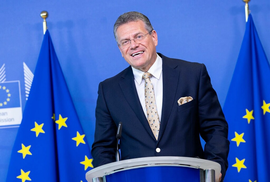 EU-Handelskommissar Maroš Šefčovič leitete die Gespräche zur Assoziierung der Schweizer Forschenden mit Horizon Europe. 