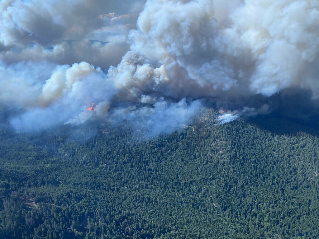 Waldbrand in British Columbia