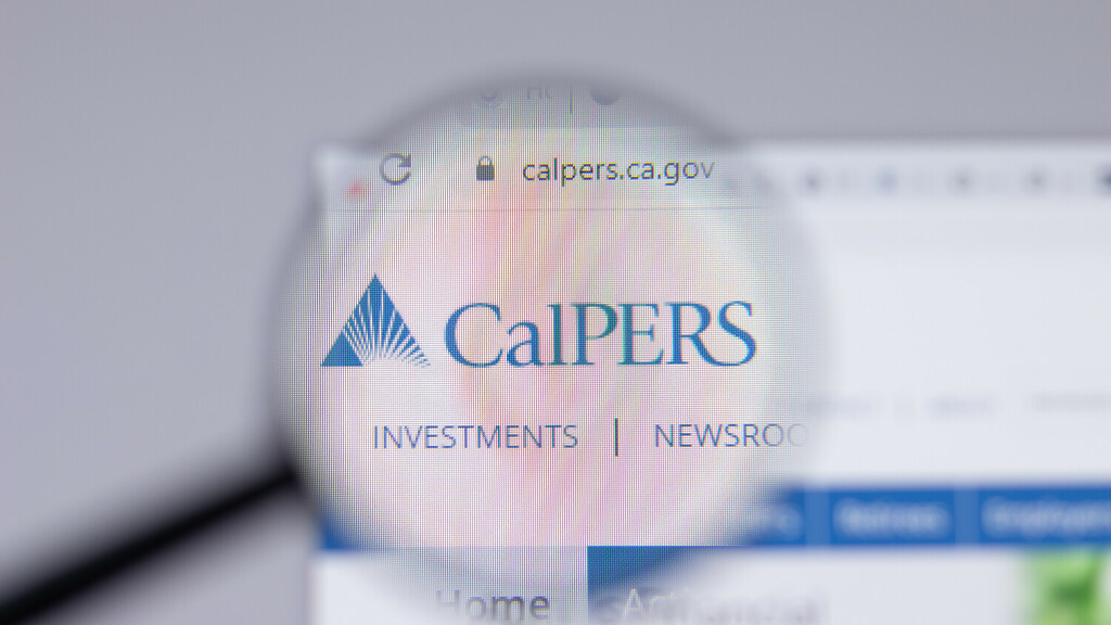 CalPERS Webseite
