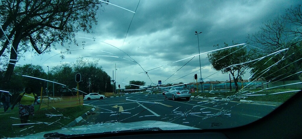 Hagel in Südafrika