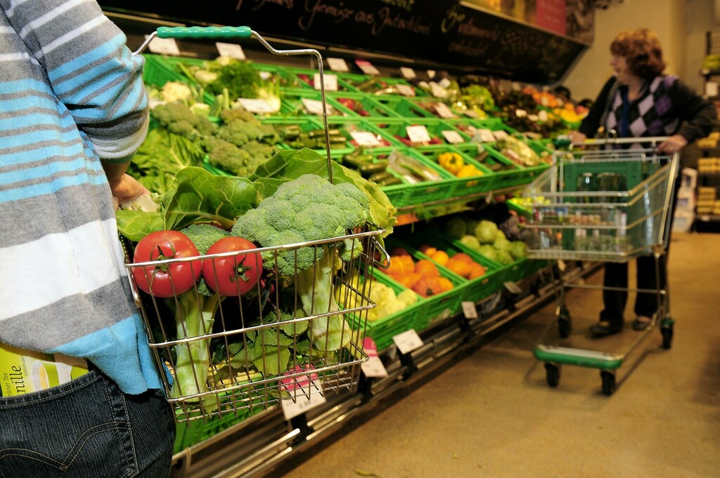 Biomarkt Bio Supermarkt Gemüse Regal