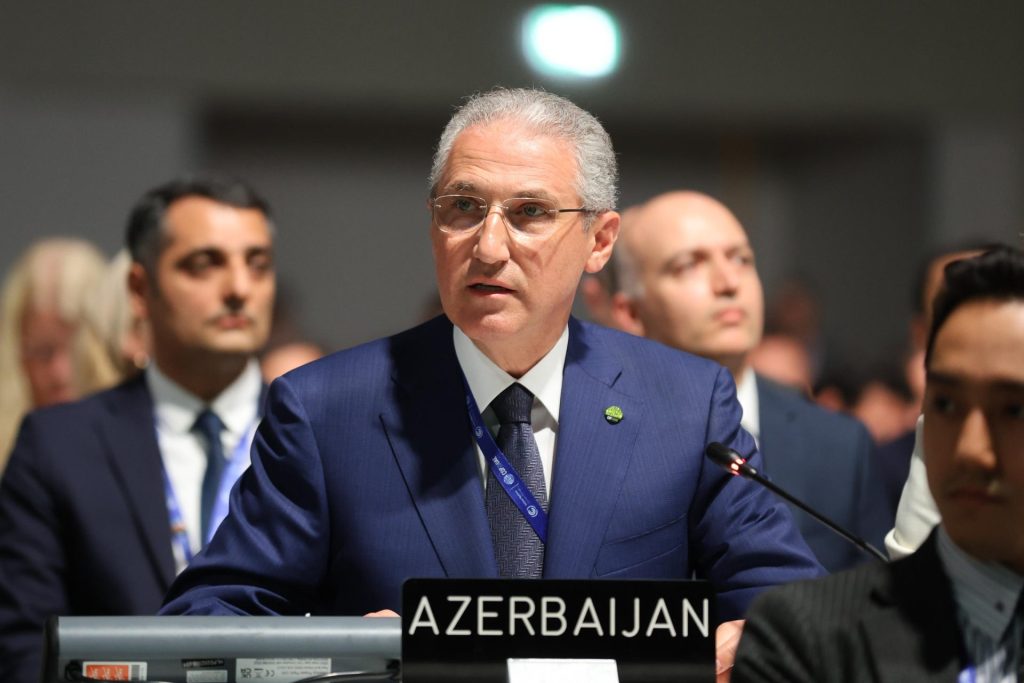 Mukhtar Babayev, designierter Präsident der Klimakonferenz COP29