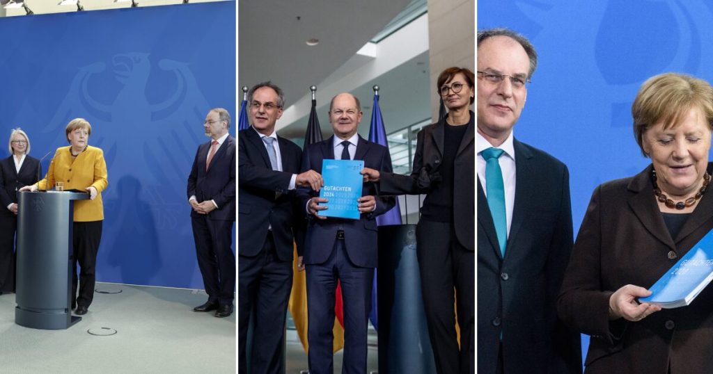 Übergabe der EFI-Gutachten 2019, 2020, 2024