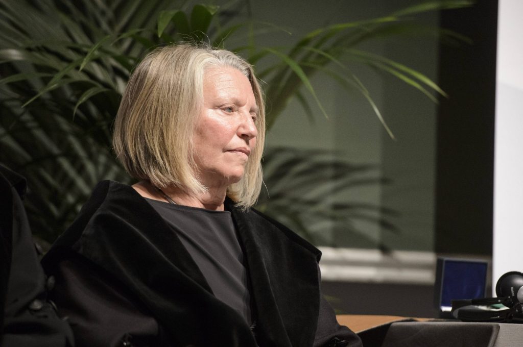 US-Philosophin Nancy Fraser 2015 in Lüttich.