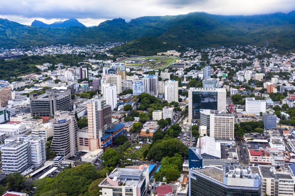 Bankenviertel von Port Louis auf Mauritius: Die Insel gilt als Steuerparadies