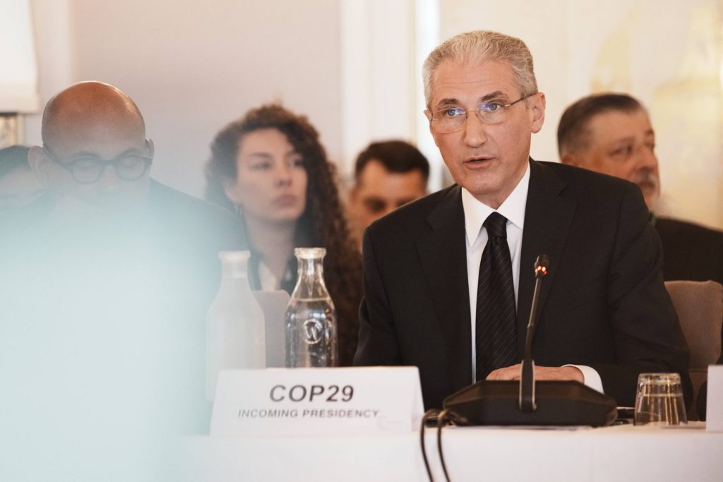 Der COP29-Präsident Muchtar Babajew muss jetzt die Klimafinanz-Verhandlungen beschleunigen