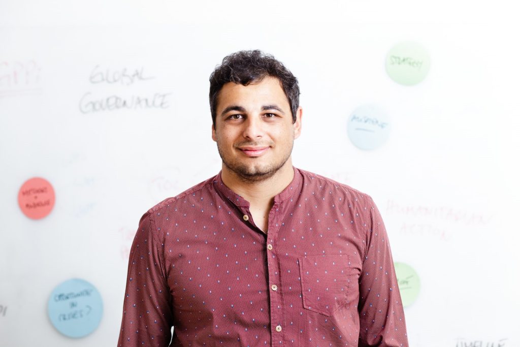 Porträt Ilyas Saliba, Non-Resident Fellow des Global Public Policy Institute in Berlin