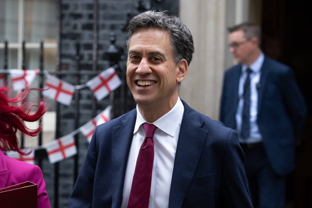 Ed Miliband, der neue Klimaminister Großbritanniens.