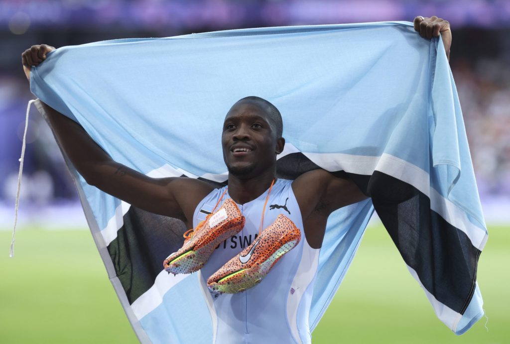 Letsile Tebogo aus Botsuana ist der schnellste Mann der Welt über 200 Meter.