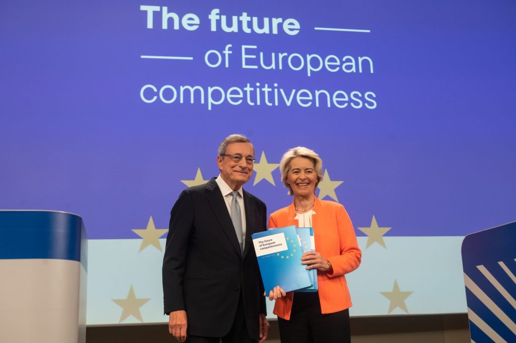 Press conference by Ursula von der Leyen, President of the European Commission, and Mario Draghi, Special Advisor to Ursula von der Leyen, on the report of the future of European competitiveness