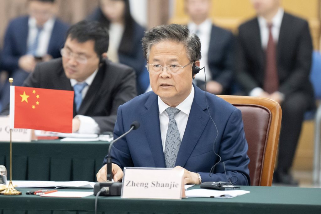 Zheng Shanjie, Vorsitzender der Nationalen Entwicklungs- und Reformkommission (NDRC)