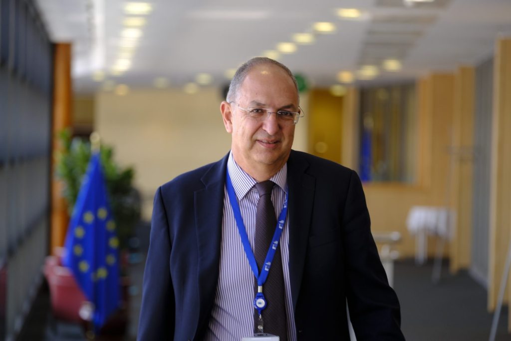Costas Kadis. Les nouveaux commissaires europeens ont ete accueillis ce jour par la presidente de la Commission Ursula Von Der Leyen.