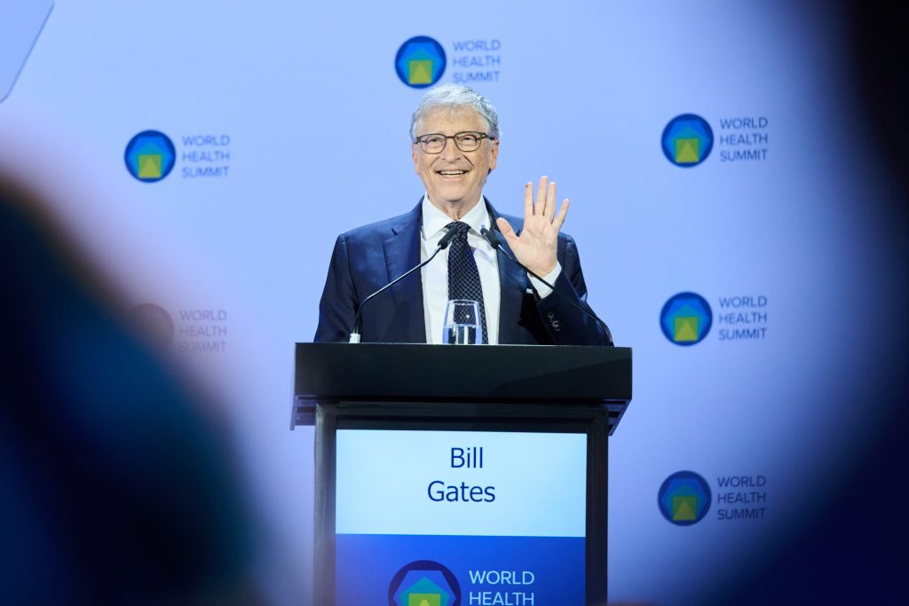 Bill Gates beim World Health Summit in Berlin im Oktober 2024.