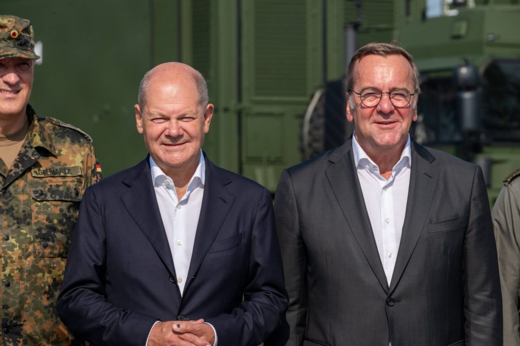 Scholz und Pistorius