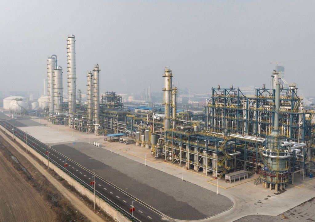 Kohle-basierte Ethanol-Produktion in Chinas Anhui Provinz.