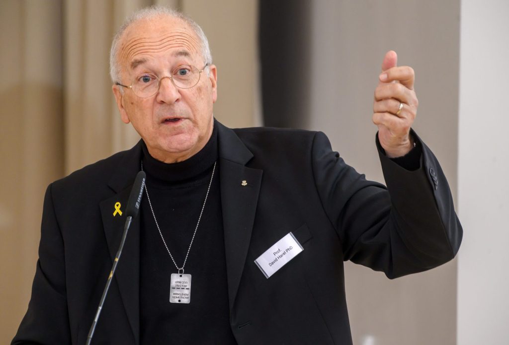 David Harel, Präsident der Israel Academy of Sciences and Humanities, auf einem deutsch-israelischen Symposium in Berlin. 