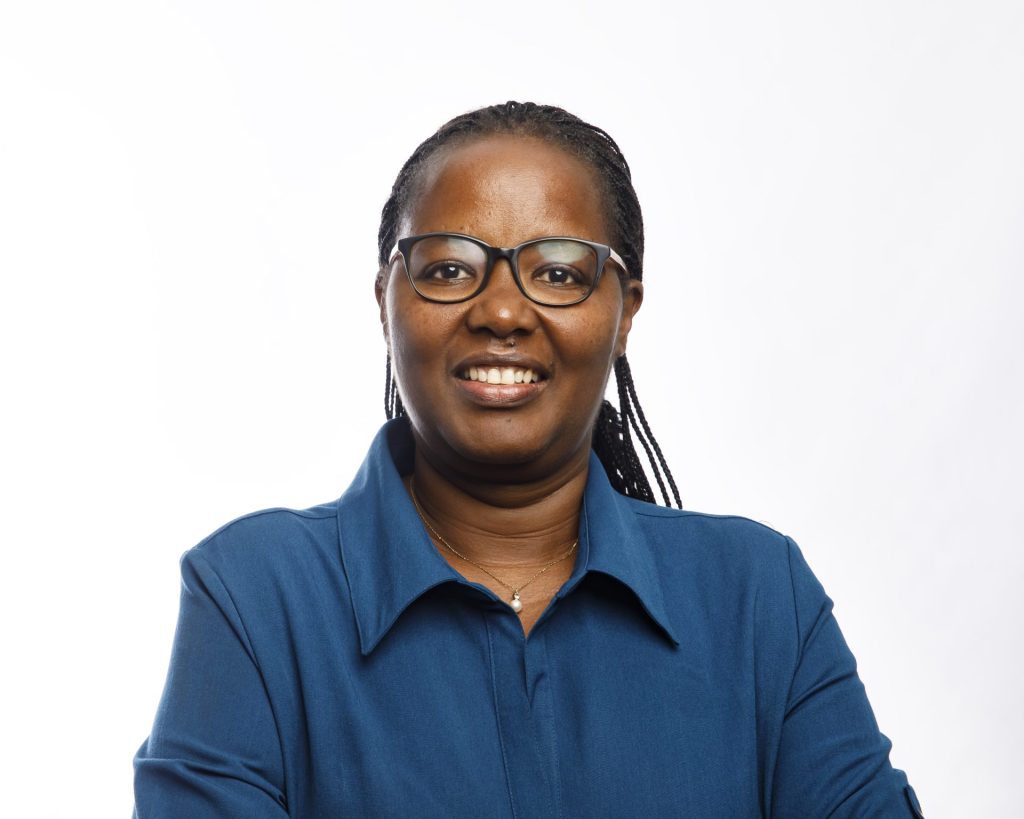 Gérardine Mukeshimana, Vize-Präsidentin des Internationalen Fonds für landwirtschaftliche Entwicklung der Vereinten Nationen.