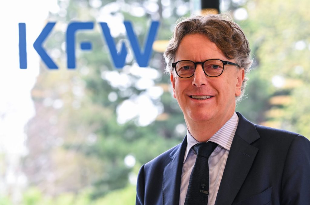 CEO Stefan Wintels steht seit November 2021 an der Spitze der Kreditanstalt für Wiederaufbau.