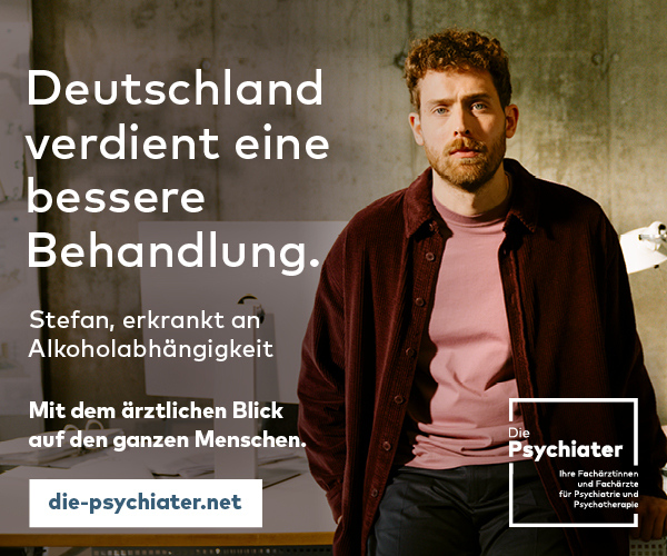 Jedes Jahr sind knapp 18 Mio. Menschen von einer psychischen Erkrankung betroffen: Deutschland verdient eine bessere Behandlung.