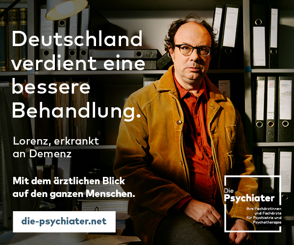 Jedes Jahr sind knapp 18 Mio. Menschen von einer psychischen Erkrankung betroffen: Deutschland verdient eine bessere Behandlung.