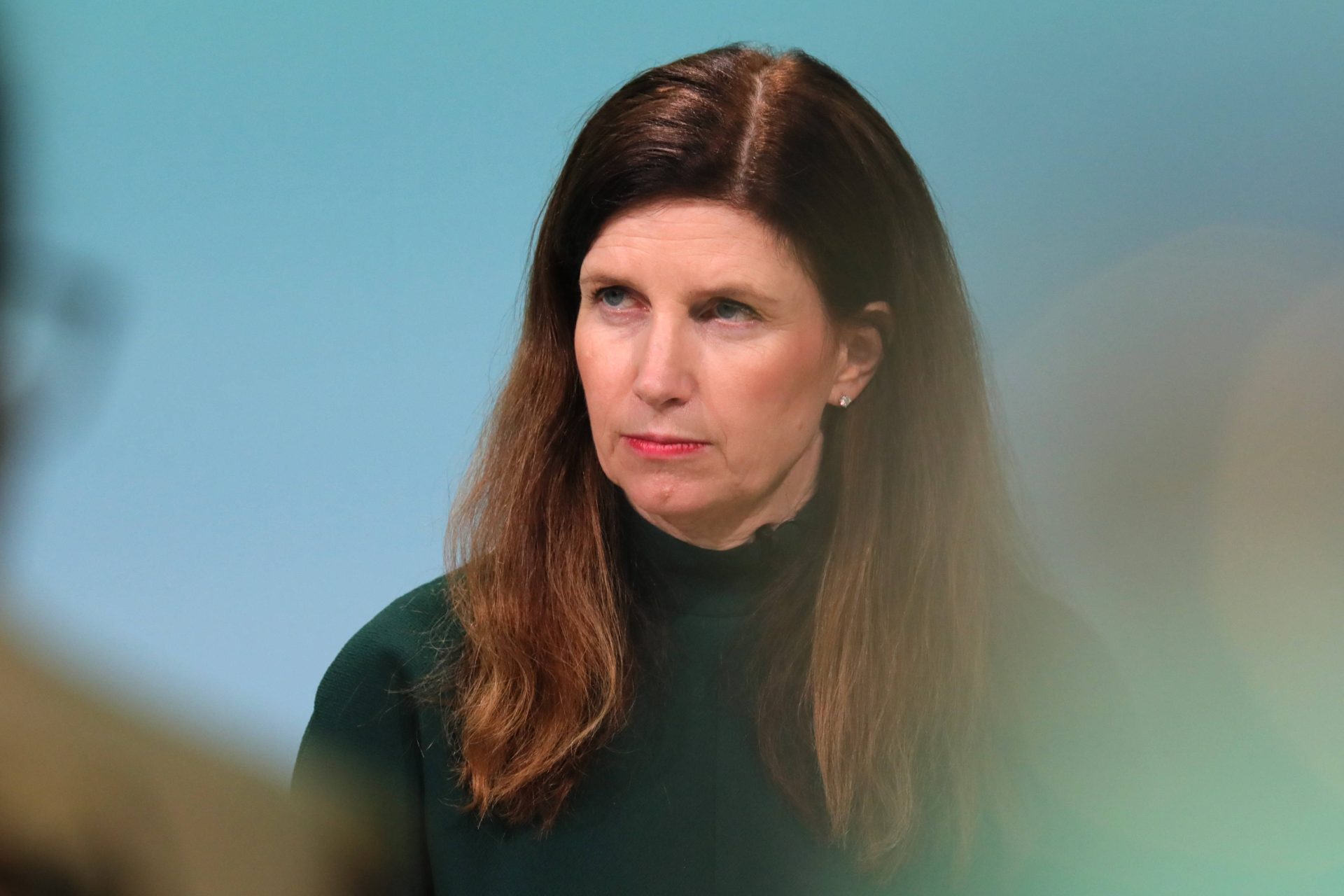 Bettina Orlopp, CEO der Commerzbank, warnt vor einem Handelskrieg.