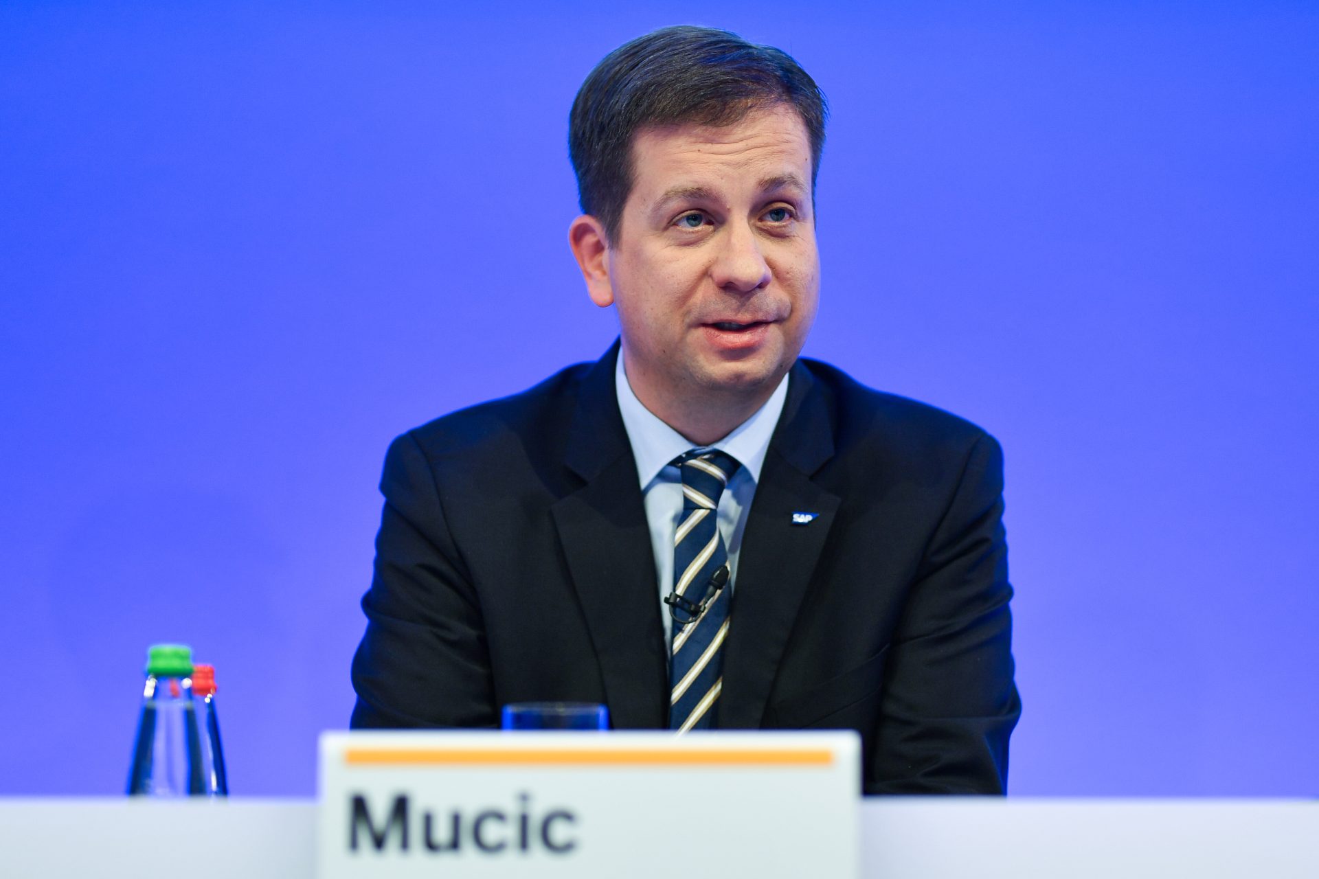 Der neue an der Spitze: Luka Mucic. 