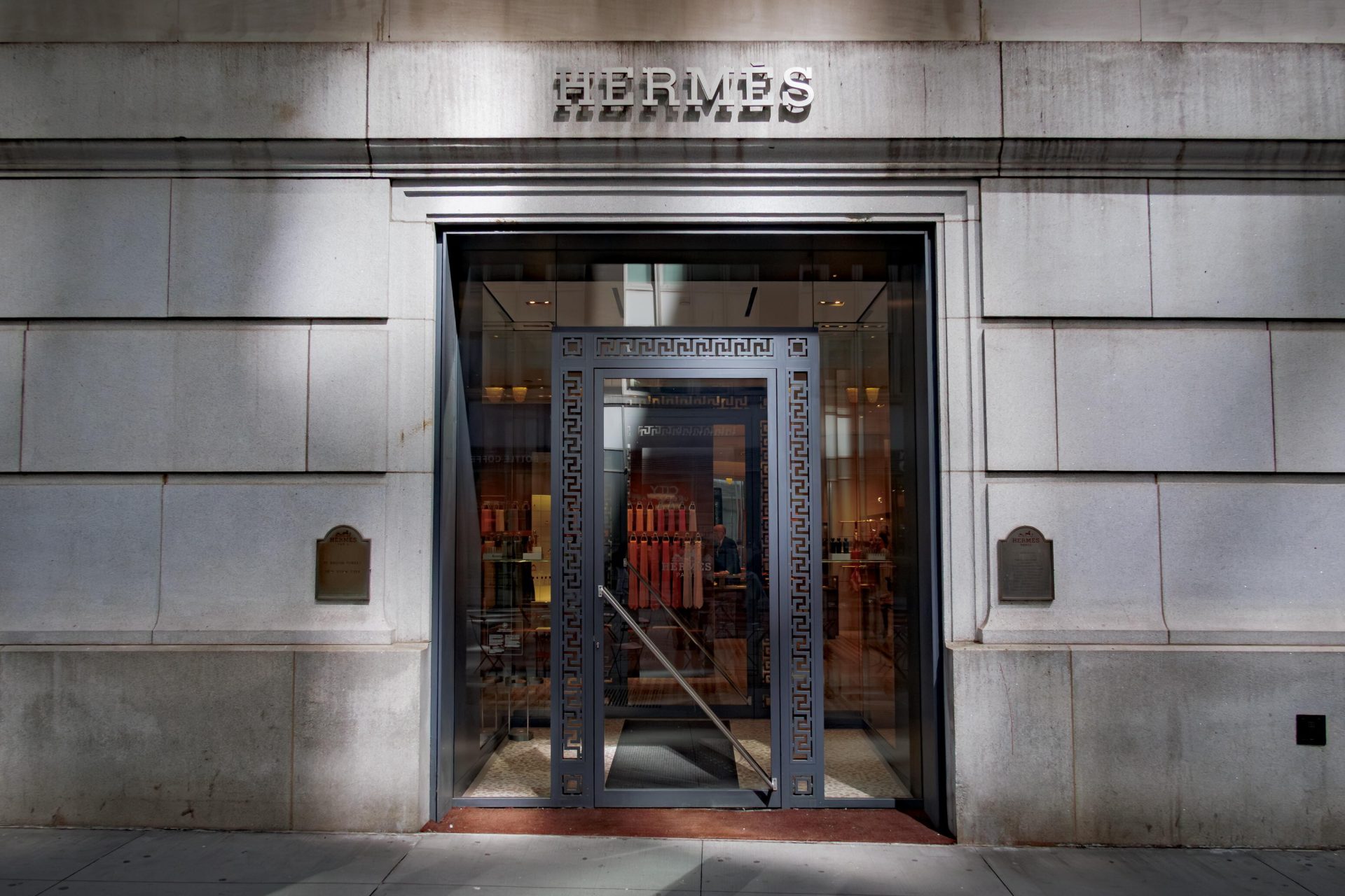 Hermès Boutique in Manhattan, New York.