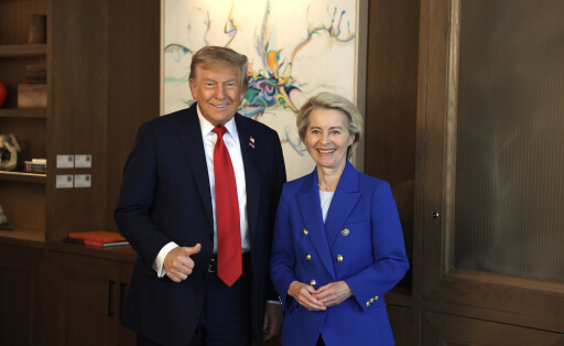 Donald Trump und Ursula von der Leyen beim G7-Gipfel in Kanada im Juni 2025.
