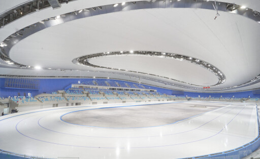 Test bestanden - Die nationale Eisschnelllaufhalle für die Winterspiele 2022 in Peking wurde Ende 2020 fertiggestellt und hat nun den "Eistest" bestanden. Die Winterspiele sollen vom 4. bis 20. Februar 2022 stattfinden.