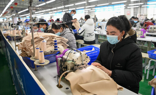 Yutian Xinjiang Arbeiterin