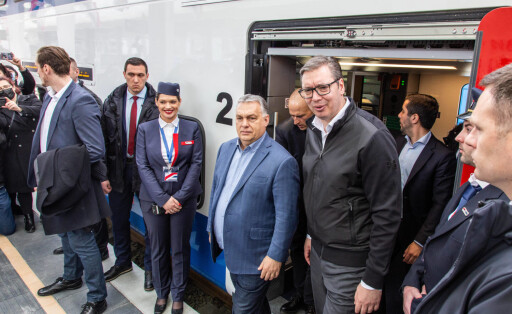 Orban, Ungarn und Vucic, Serbien