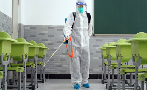 Peking Corona Einschränkungen Schulen